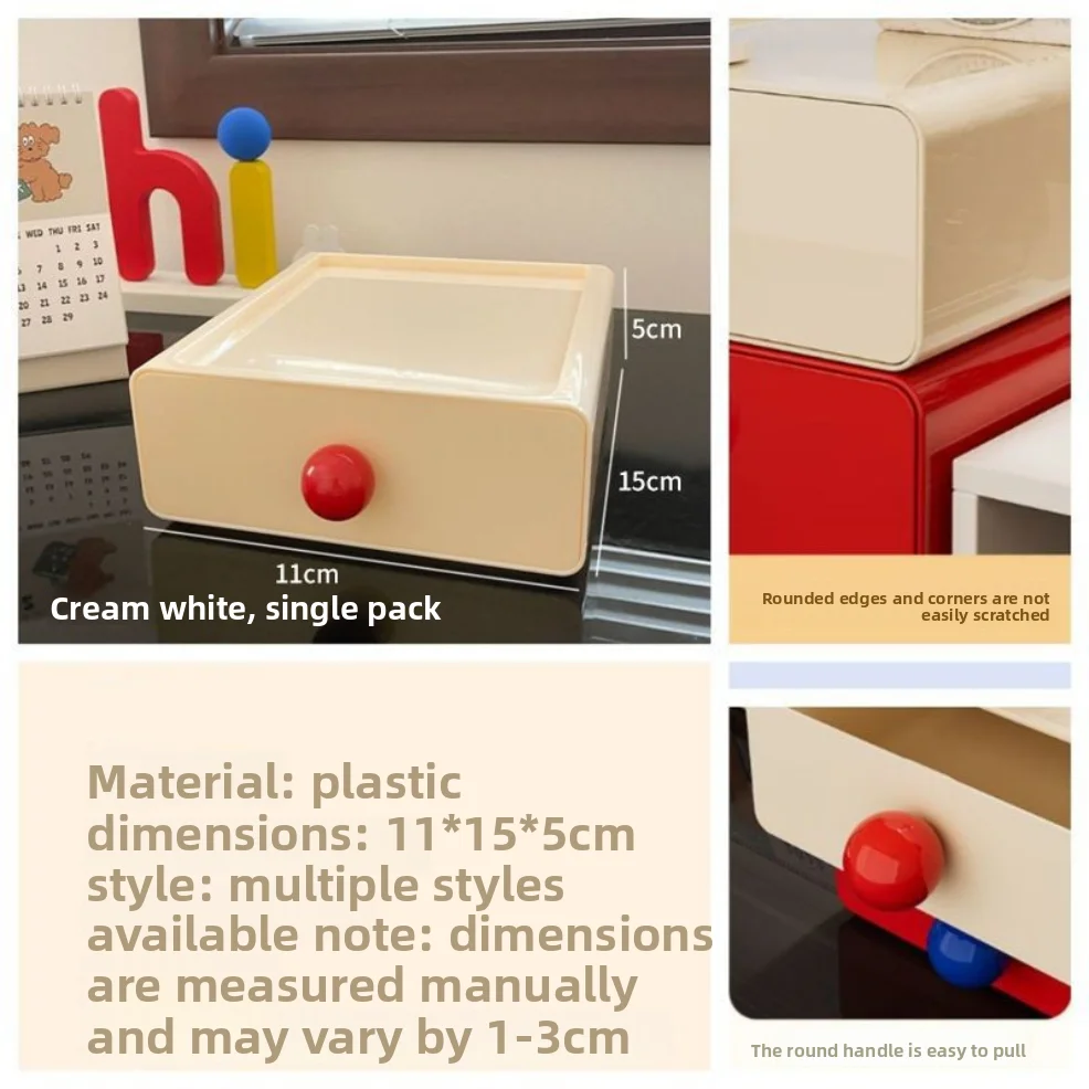 Stackable Multi-Layer Large-Capacity Storage Box - Drawer-Type Desktop Organizer & Storage Container