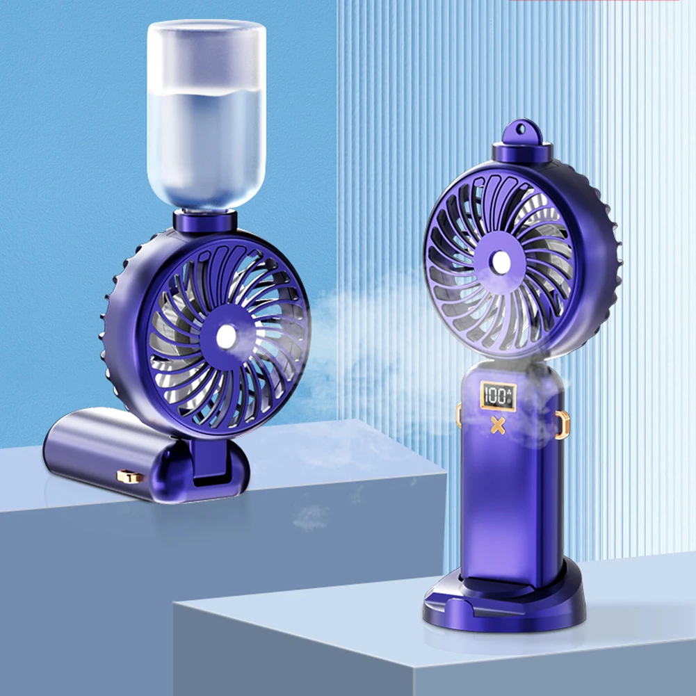 Portable Handheld Spray Fan,Water Spray Mist Fan with Tank,Student Dormitory Mini Fan,Summer Supplies, Cooling Tools,Outdoor