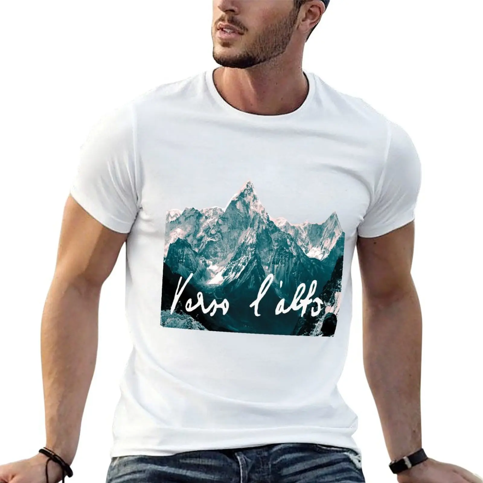 

To the Heights! T-Shirt man t shirt designer t shirts cotton 100% man t shirt graphic T-Shirt