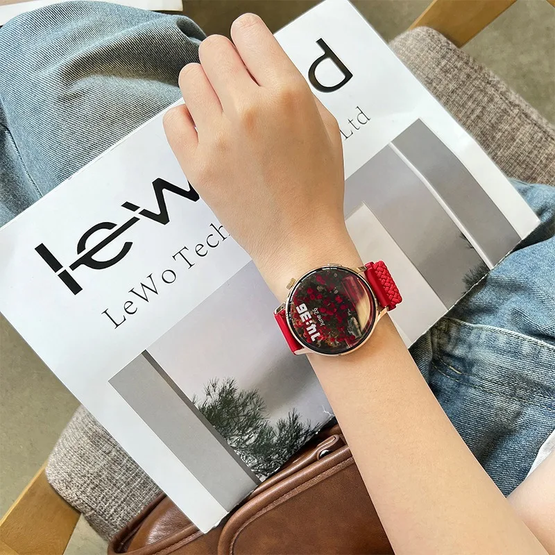 

Breathable Magnetic Weave Band for Samsung Galaxy Watch Series - (18mm 20mm 22mm) Skin-Friendly Textile for Sensitive Wrists