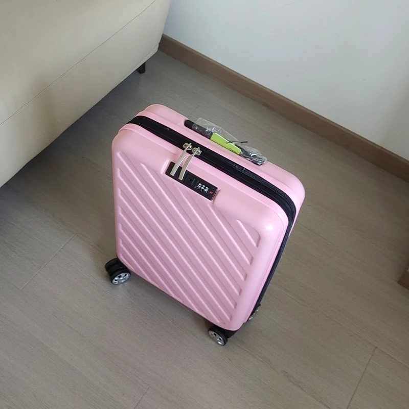 Foldable suitcase Women's 20-inch boarding case Universal wheel light trolley case Men's small suitcase