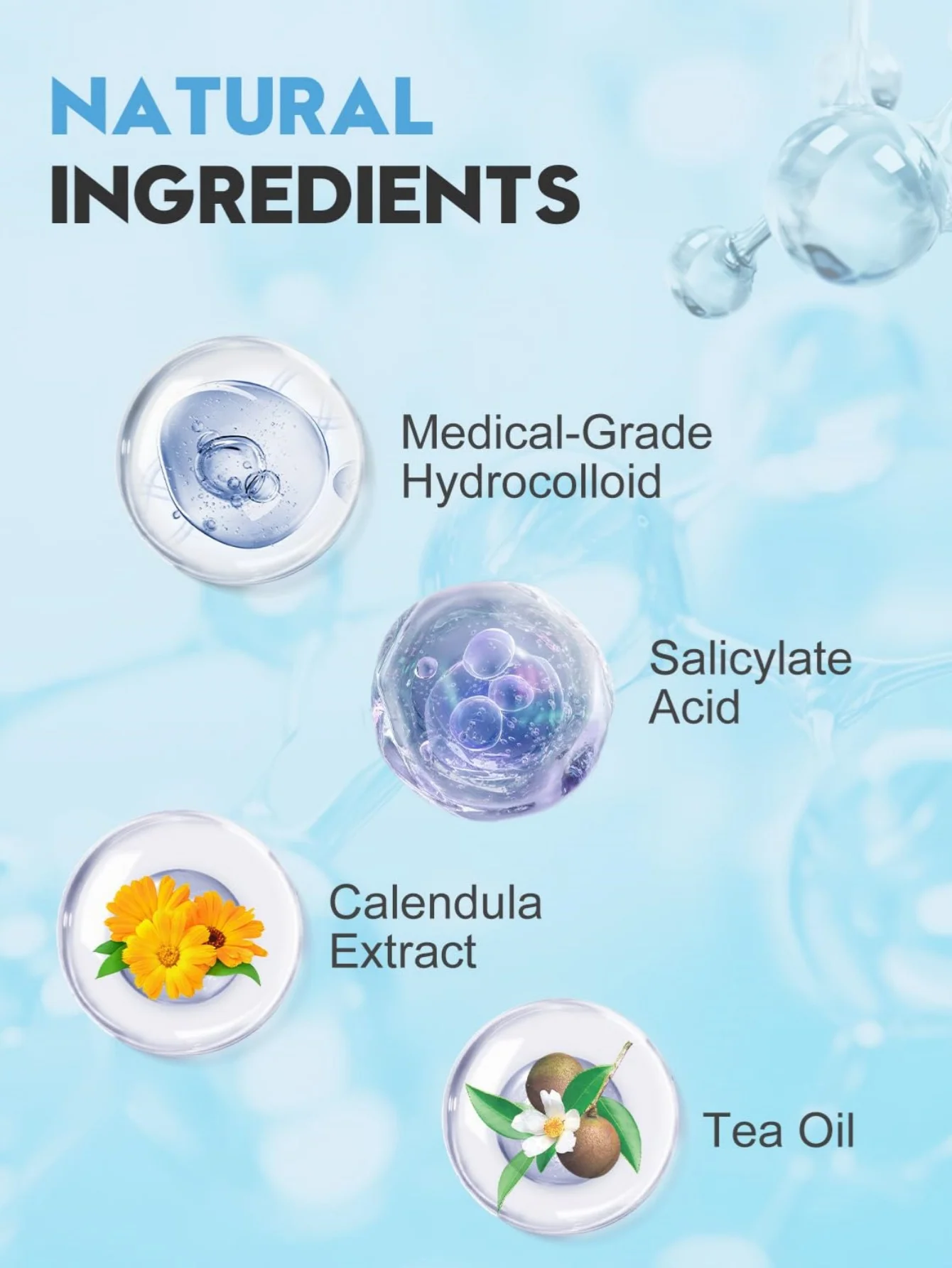 840 رقع حب الشباب على شكل نجمة الغروانية المائية/280 رقعة |   يمتص البوب والزيت، وينظف ويصلح البشرة المرضعة لحب الشباب |   غير مرئية وا