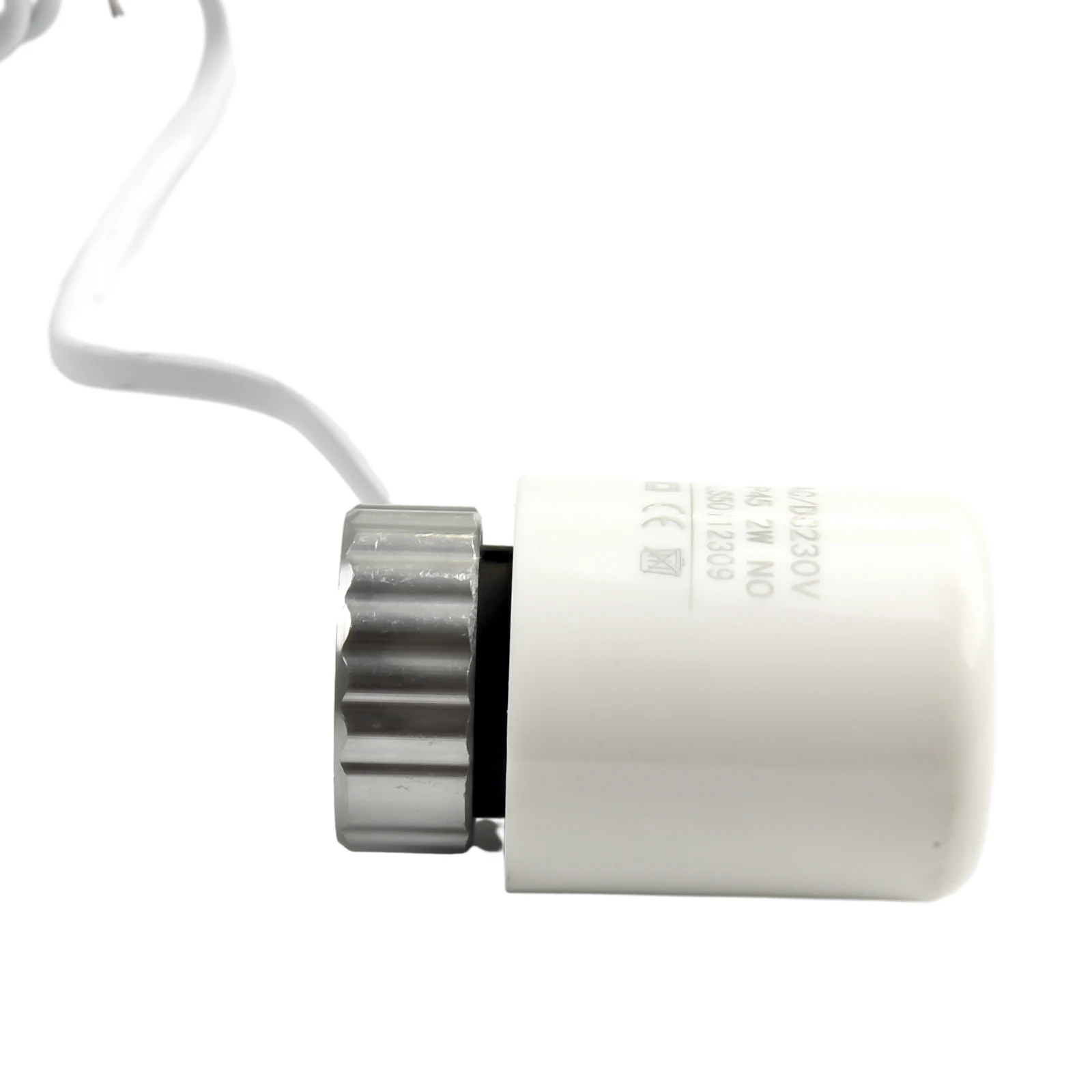 Thermostat Actuator for Floor Heating Manifold Radiator 230V with 2 Wire Connection and M30 x 1 5mm Threaded Design