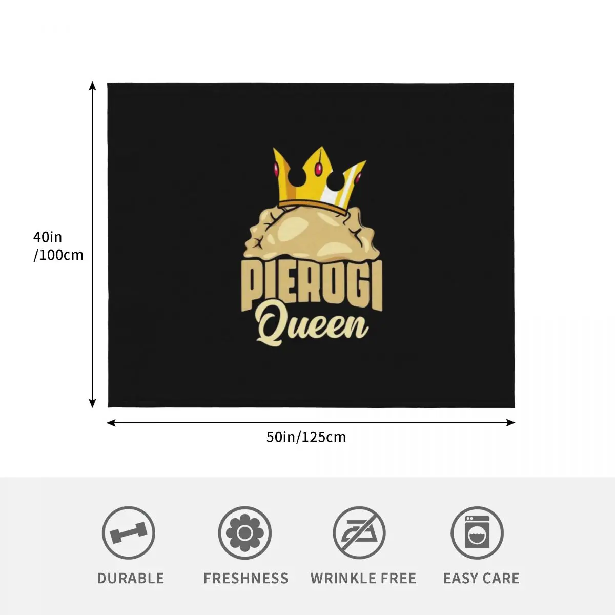 بيروجي كوين مطبخ طعام تلميع لمحبي زلابية بولندا رمي بطانية لطيفة منقوشة قيلولة أسرة شتوية كيس نوم بطانيات #4