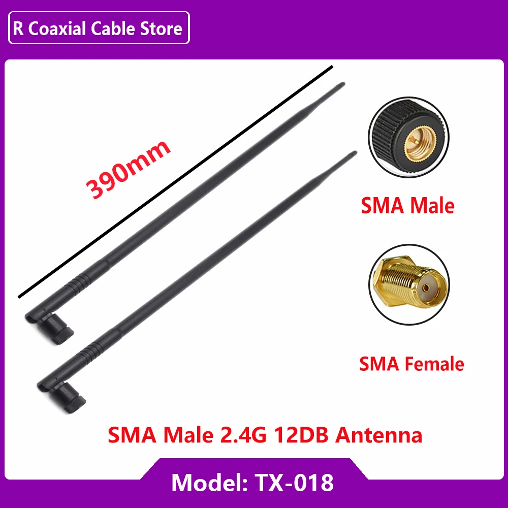 Modulo 2.4G 5G LET 4G dedicato Antenna WIFI Dual-band omnidirezionale ad alto guadagno 5DB 8DB 12DB Router Full-band Antenna Pinhole