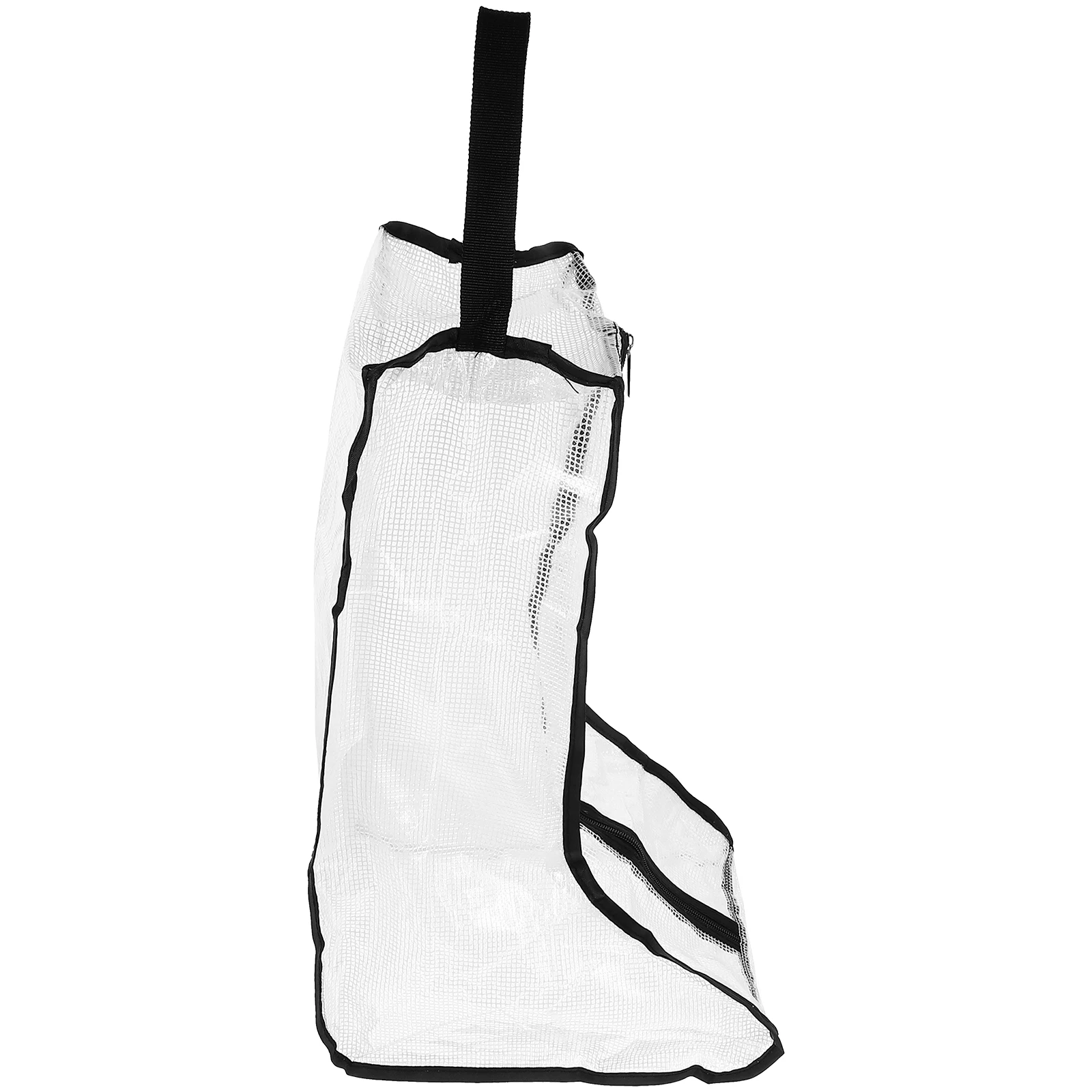 

Boots Storage Bag Transparent Dust Cover for Long Short Boots 28x20x48 Black Large Foldable Travel Organizer Shoe Bag