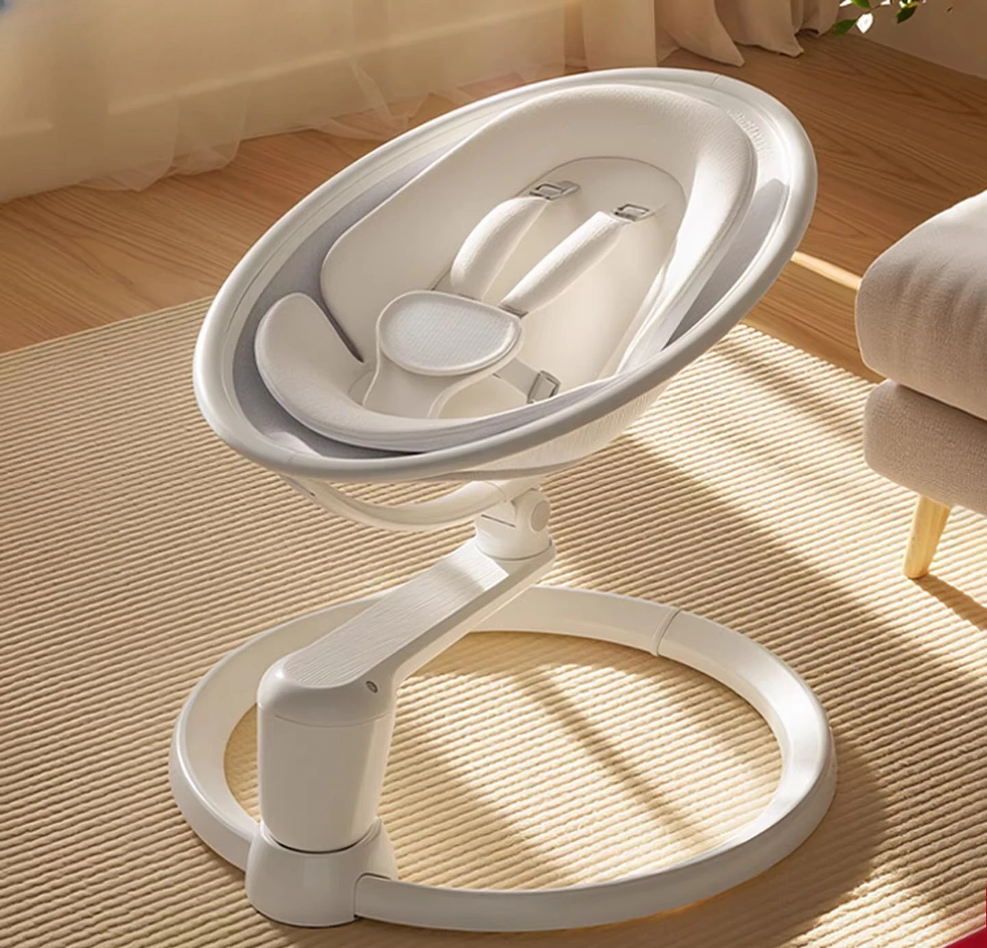 

Baby Sleeping Artifact, Baby Coaxing Rocking Chair Electric Cradle, Newborn High View Baby Gift