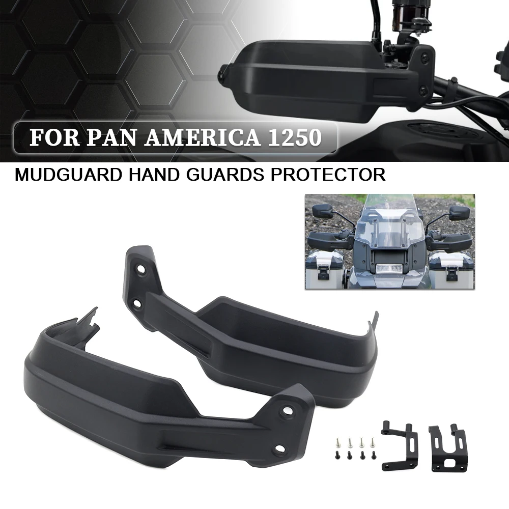 FOR PAN AMERICA 1250 S 2021-2024 Handguard Shield Hand Guard Protector Windshield Wind Shield Deflector Cover