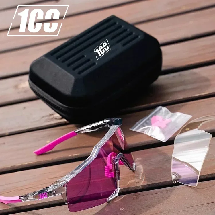 S3 Photochromic Cycling Glasses Bike 100 Mountain Bicycle Golf UV400 Sunglasses Sport Protection Glasses for Men Women Baseball