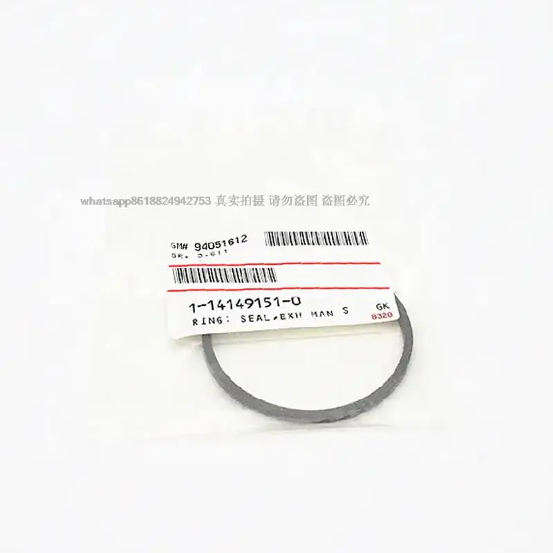 

Уплотнительное кольцо выхлопной трубы для экскаватора-погрузчика 6HK1 6HK1TC, артикул 1141491510 (1-14149151-0)