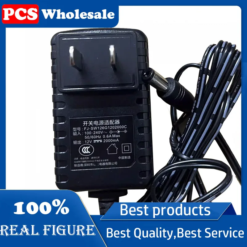 

Original 12V2000MA switching power adapter FJ-SW126G1202000C power cable 12V2A