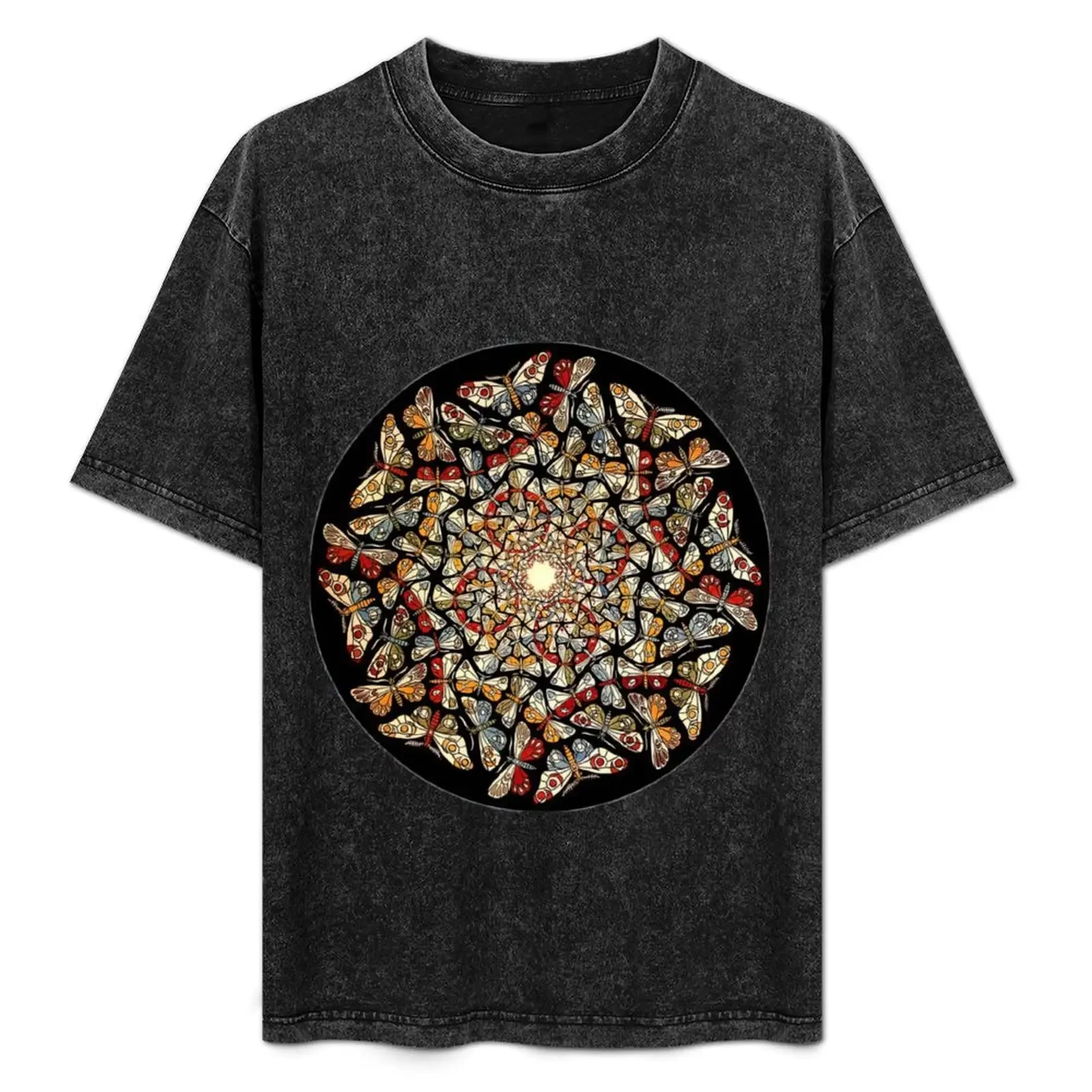 

Circle Limit with Butterflies by M.C. Escher T-Shirt funny costumes graphic tee shirt summer clothes Men's t-shirt