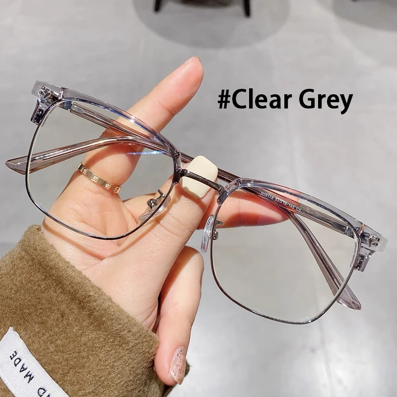 Men's Ultra-light Flexible TR90 Half Spectacles Frame