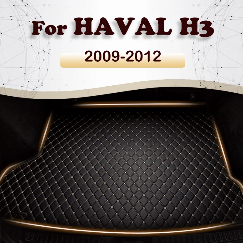 

Коврик для багажника автомобиля для HAVAL H3 2009 2010 2011 2012, пользовательские автомобильные аксессуары, украшение интерьера автомобиля