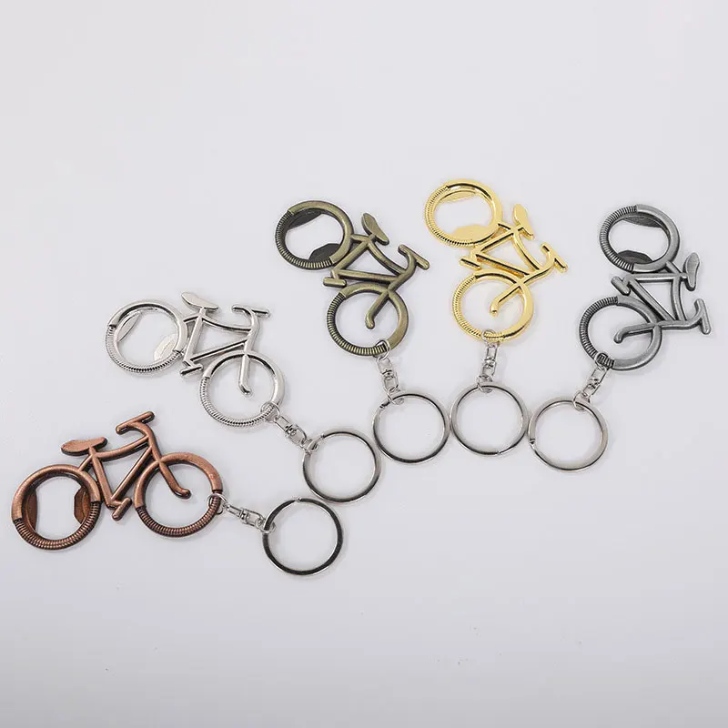 Imagem -04 - Metal Beer Bicycle Key Rings Opener Chaveiro Retro Bike para Mulheres e Homem Bolsa Pingente Jóias Criativas Presente para Ciclismo 60 Pcs