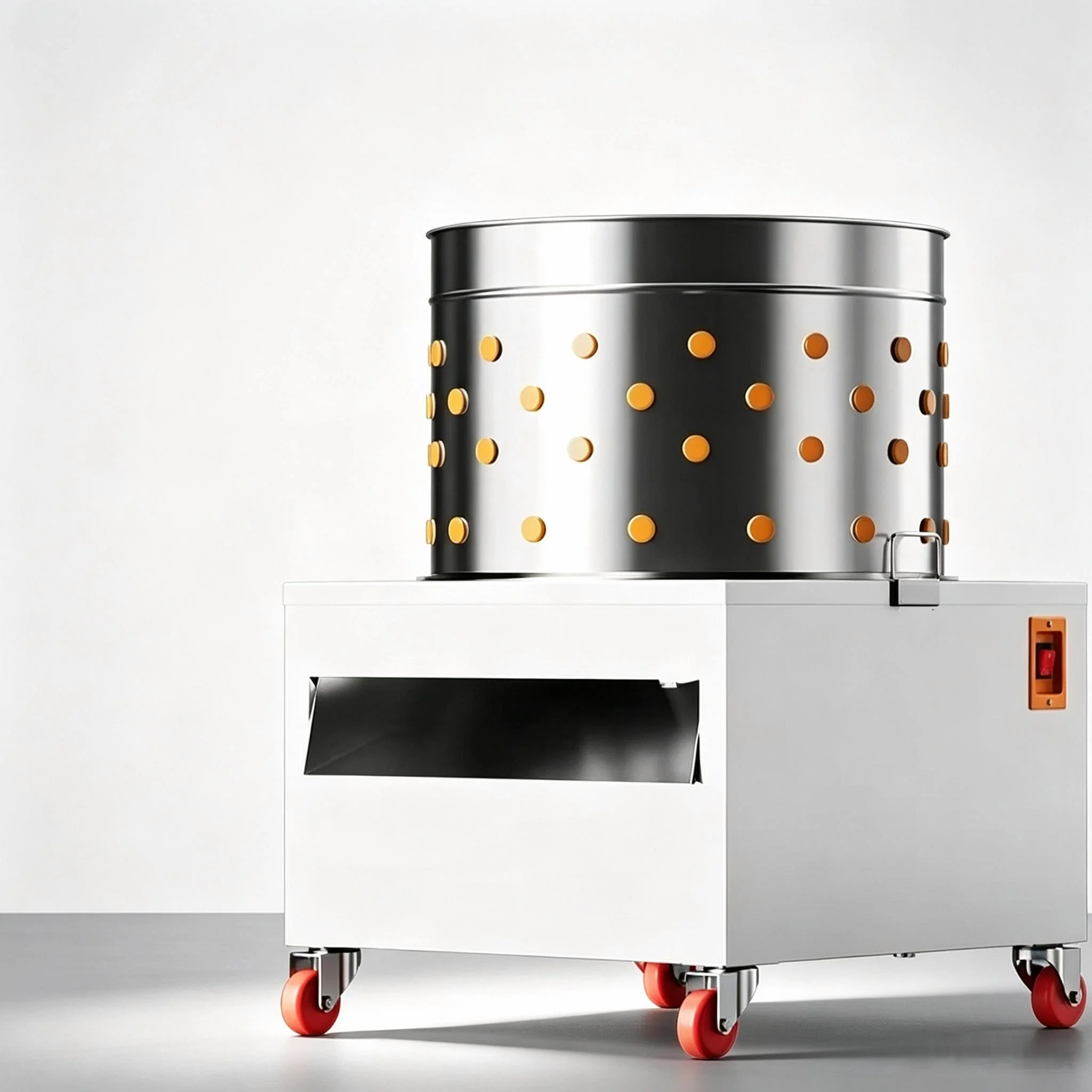 Electric Poultry Feather Plucking Machine Stainless Steel Chicken Duck Goose Depilator for Farm Slaughter Processing