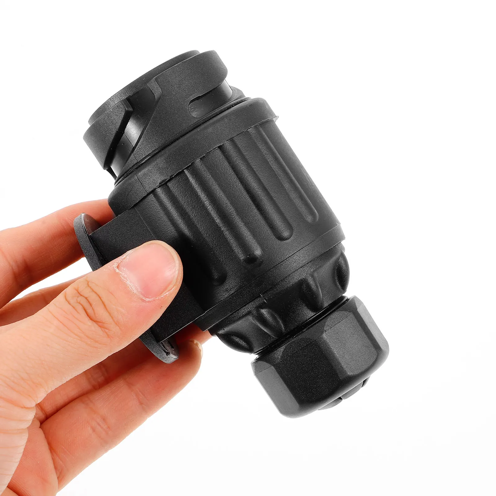 

1Set 13 Pin Trailer Plug Adapter Durable Nylon European Design Easy Installation Wiring Harness Connector Rv Bike Trailer