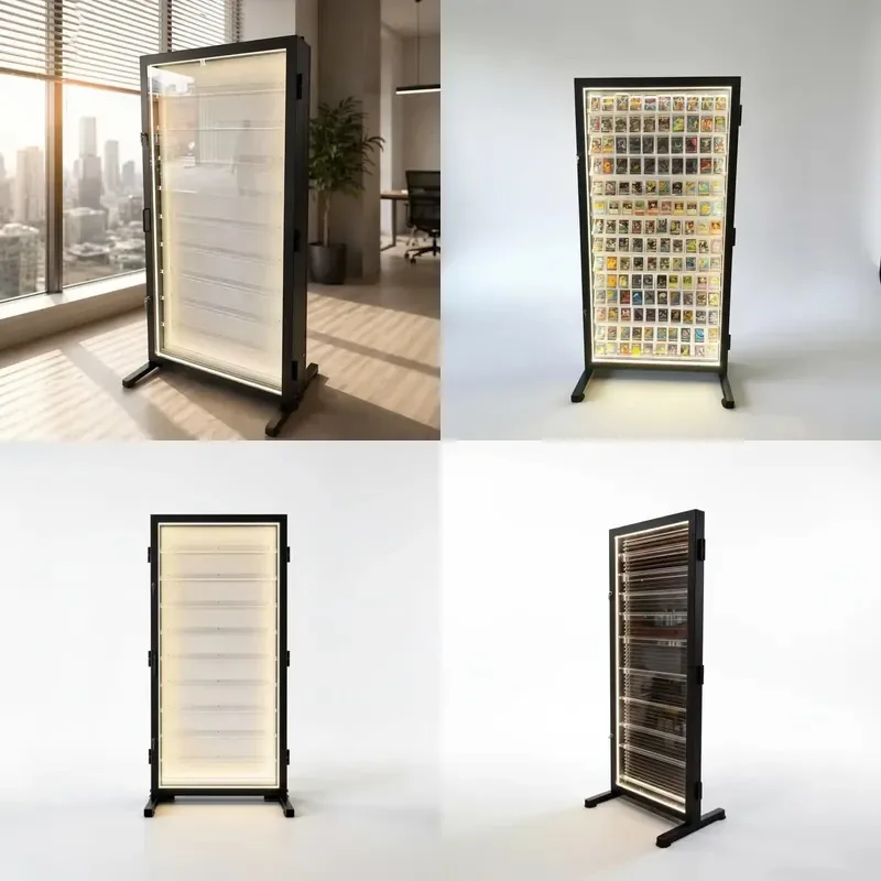 Luxury Floor to Ceiling Card Collection Display Stand