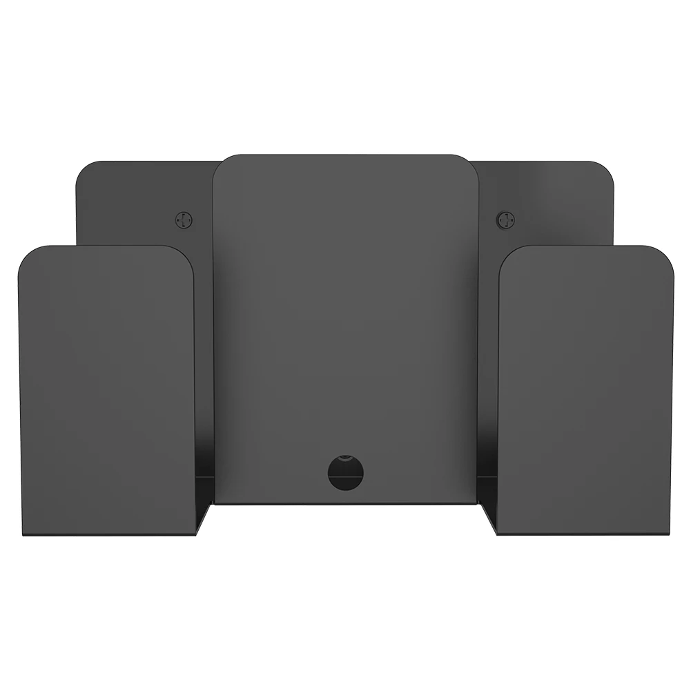 Uniwersalny uchwyt metalowy z podwójną warstwą, do montażu na biurku, przy łóżku, jako organizer na laptopa, tablet, klawiaturę, do montażu na ścianie lub jako półka.