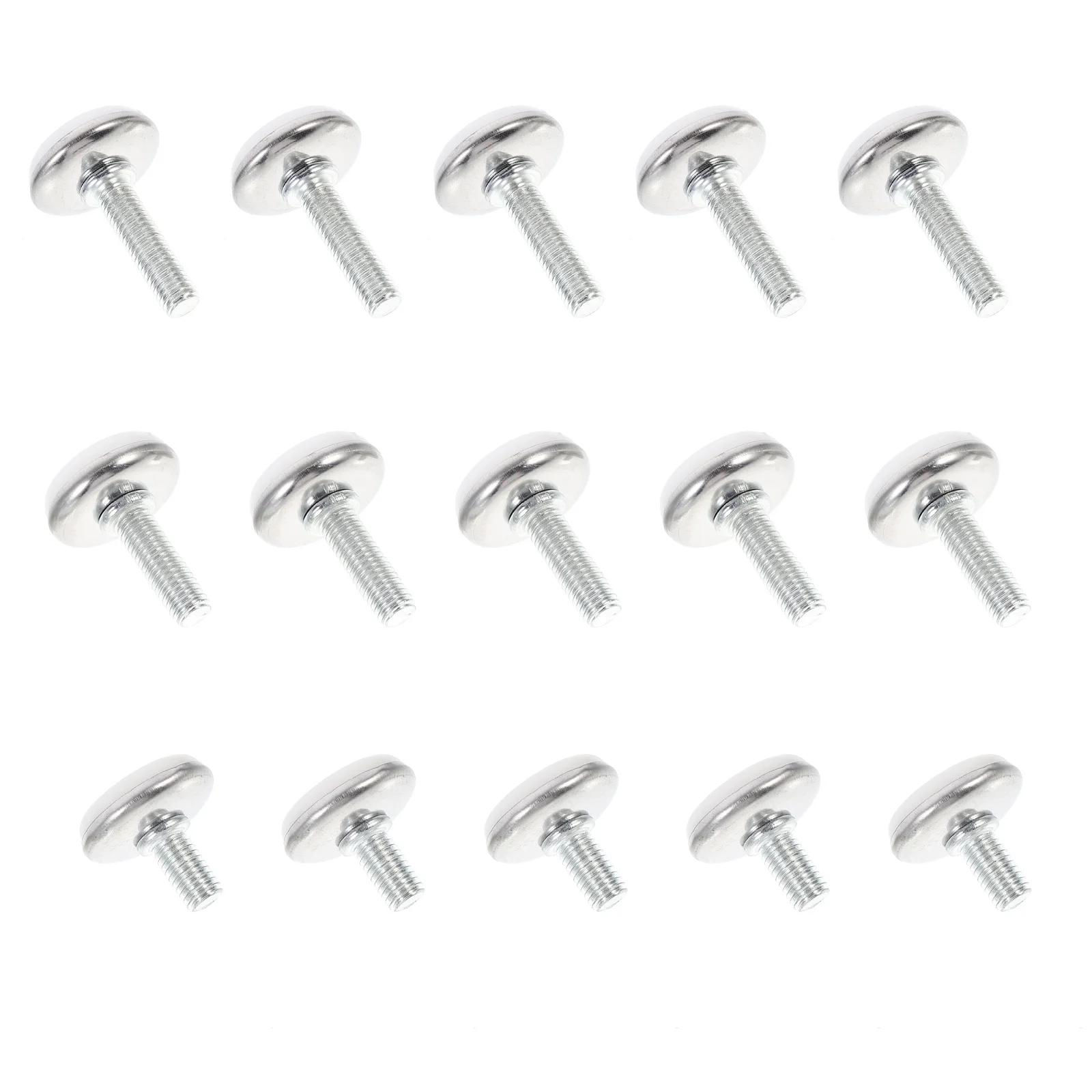 

30Pcs Furniture Levelers Adjustable Iron Table Chairs Legs Feet Pads for Home Office School Restaurant Leveling Feet