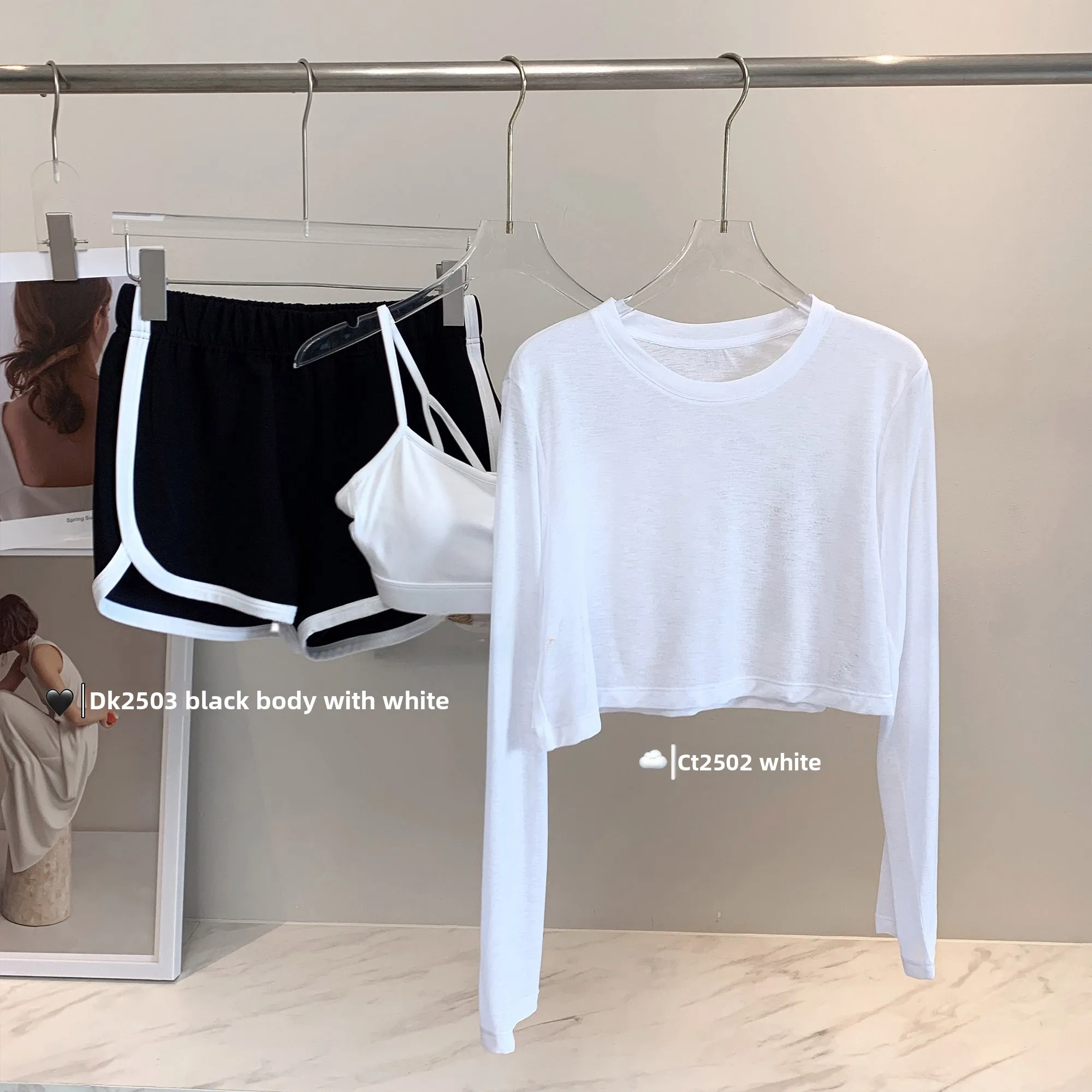 여성용 편안한 핏 세트 아름다운 하이웨이스트 요가 팬츠 통기성 커버업 패셔너블 티 피스 슈트