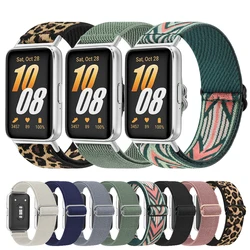 Elastic Nylon Band For Samsung Galaxy Fit 3 Strap Sport Watch band For Samsung Galaxy Fit 3 Bracelet Adjustable Wristband