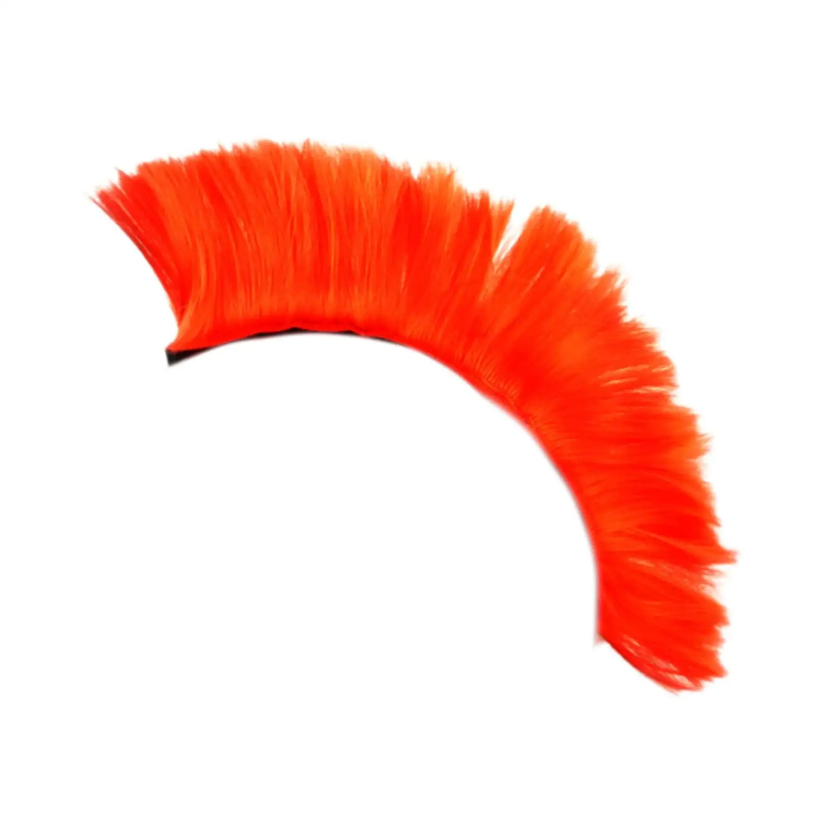 

Helmet Wig Easy Installation Hair Decoration, Cockscomb Wig for Theme Party, Snowboard, Wedding Halloween Casual