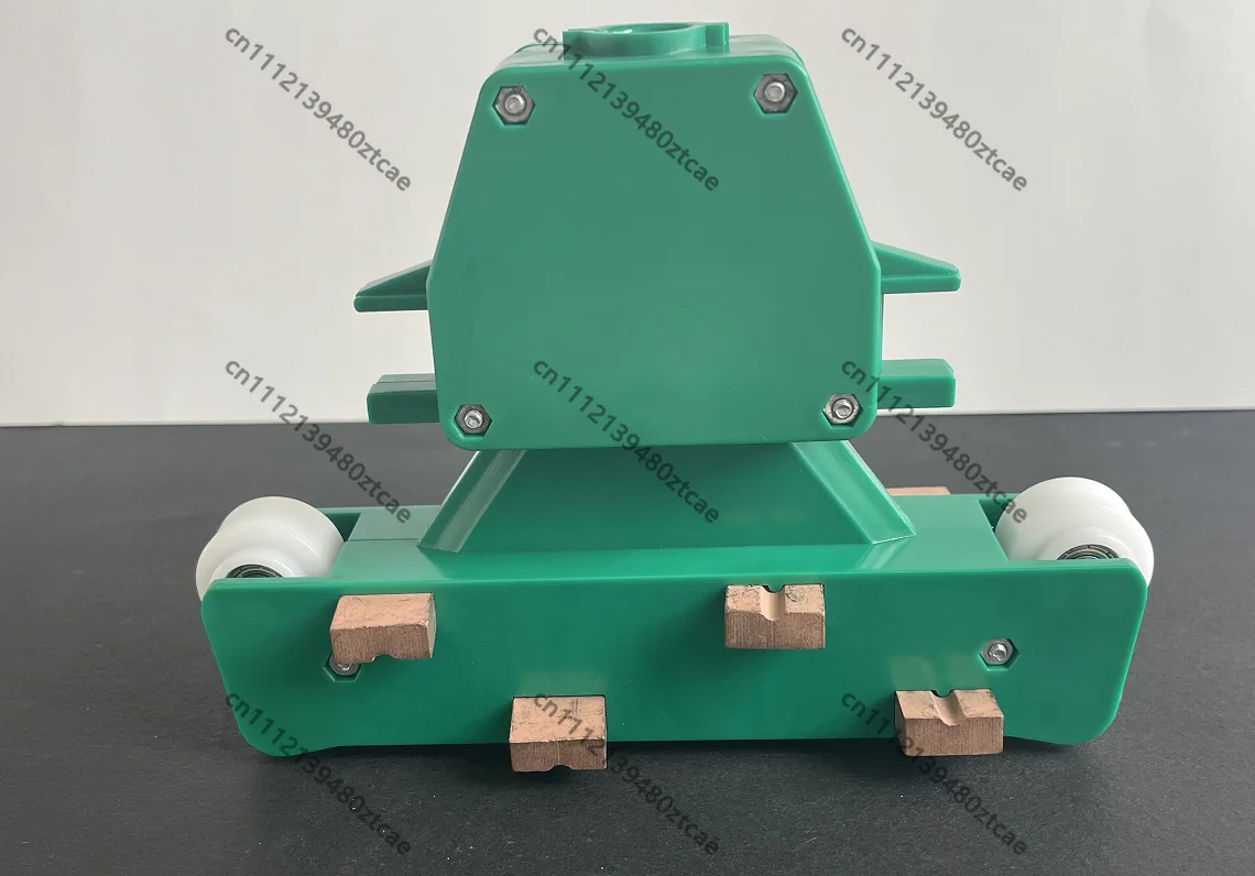 Automatic Fabric Spreader  Current Collector Trolley Power Supply Trolley Slide Rail For Cloth Spreading Machine