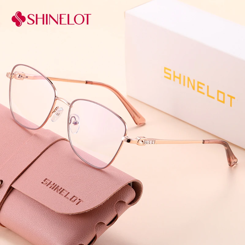 82250 Hot Sale Women Lady Bluelight Blocking Glasses New Design Cat Eye Frame Eyewear Urban Girl Eyeglasses Female Birthday Gift