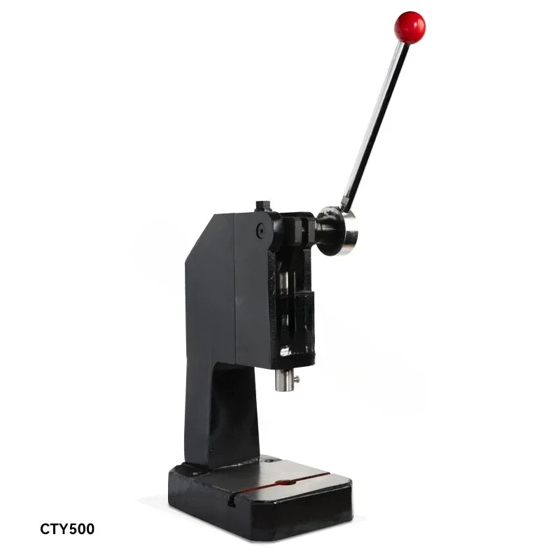 0.5T Manual Press Punching Machine Bearing Zipper Watch Jewelry Mounting Puncher CTY500 Finale Machine for Watch Repair