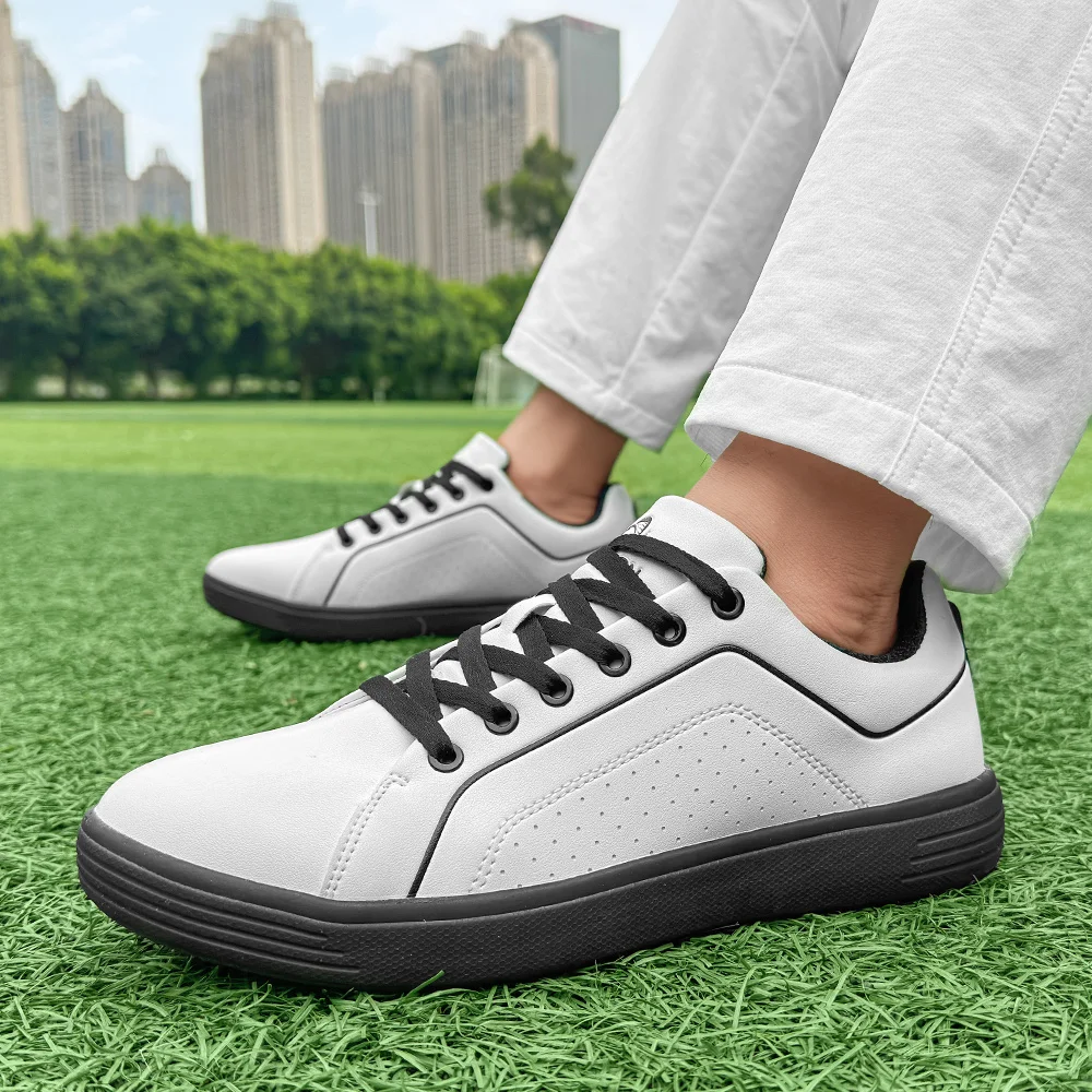 Zapatos de golf impermeables para hombre, cómodas zapatillas de golf, calzado de golf de lujo