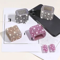 Charger Protector Sleeve for IPhone 15 14 13 Pro Max 18W 20W Charging Head Protection Glitter Crystal Sticker Protective Cover