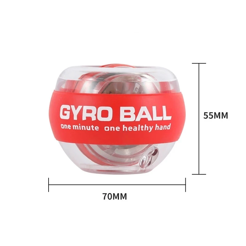 Gyroscopic Powerball Autostart Range Gyro Power Wrist Ball Arm Hand Muscle Force Trainer Fitness Equipment Decompression Toy