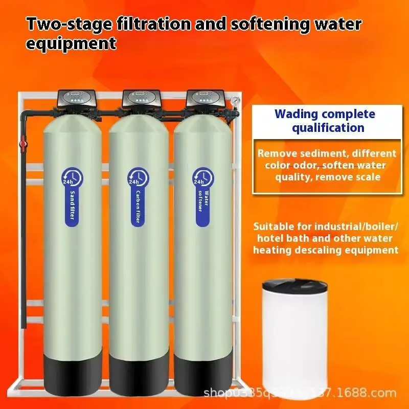 Industrial Commercial Softened Circulation Equipment Removes Scale And Hardness Well Filtration Tap Water Sodium Ion Exchange