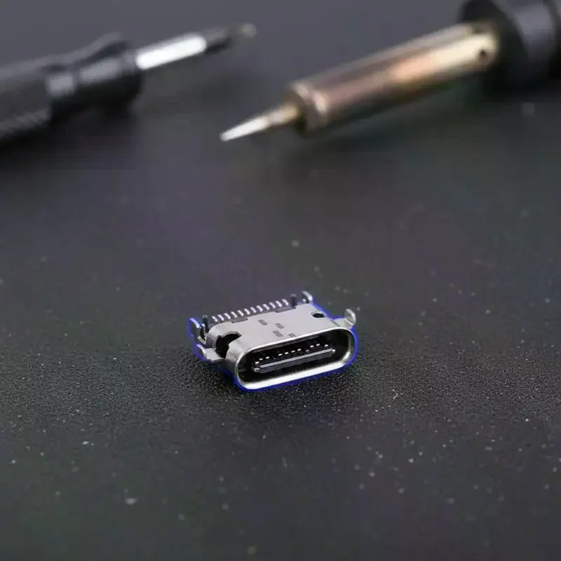 Laptop Type-C Charging Port Jack - Power Connector Replacement 1/4Pcs