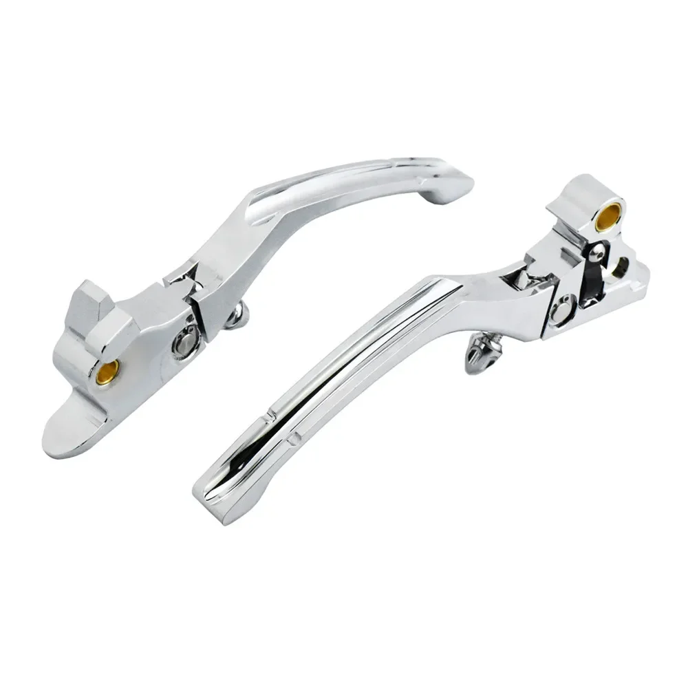 Motorcycle Black/Chrome Brake Clutch Regulator Lever Adjustable For Harley Softail Breakout FLSTN Heritage FXBB Low Rider 15-17