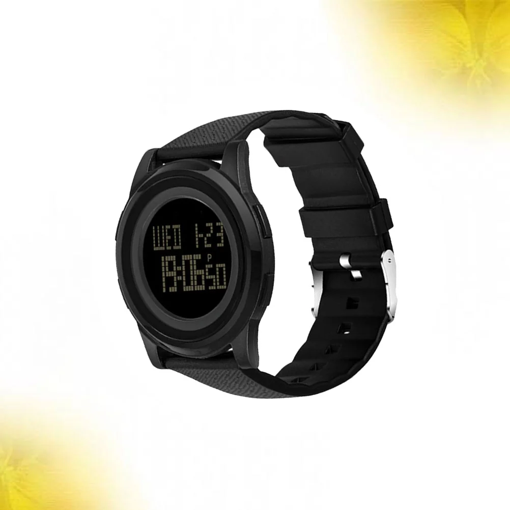 

Black Waterproof Outdoor Swimming Watch Multi Function LED Luminous Electronic Men's Sports Watch Business Wristwatch