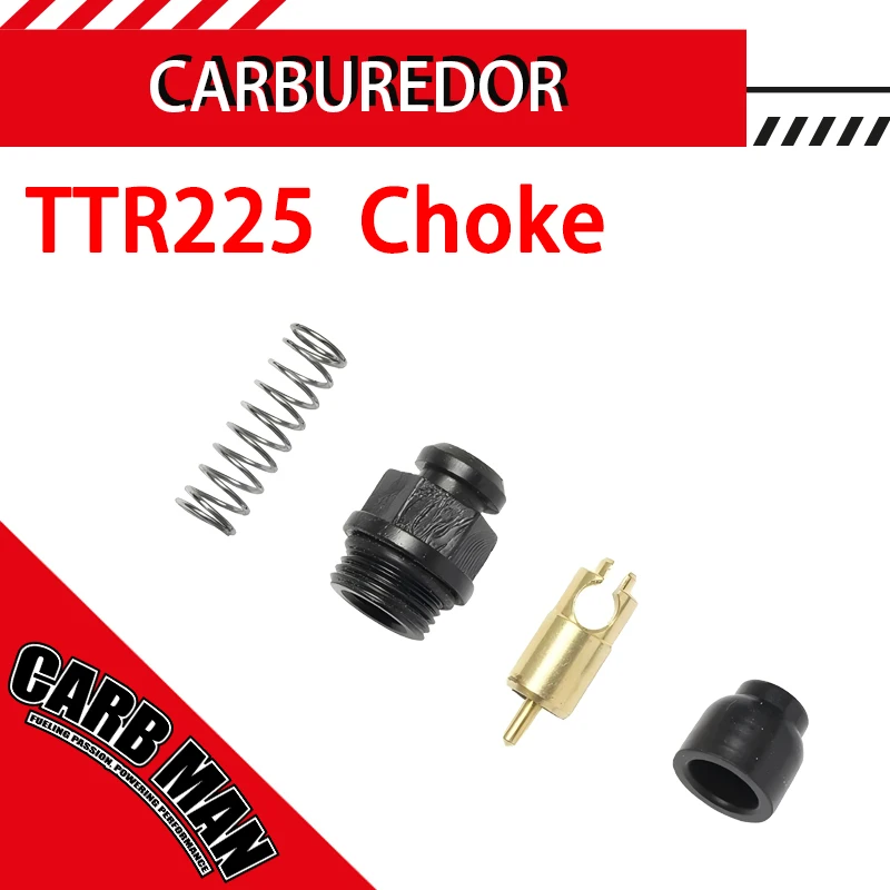 TTR225 For Yamaha 1999-2004 XT225 1997-2007 Motorcycle Carburetor Choke Starter Set Kit Plunger Kit