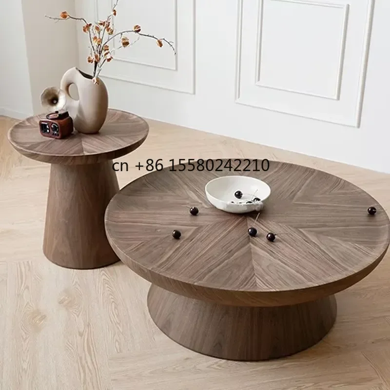 Modern Design Durable for Dongshi Coffee Table Set Wood Frame Living Room Furniture Finish Home Decor
