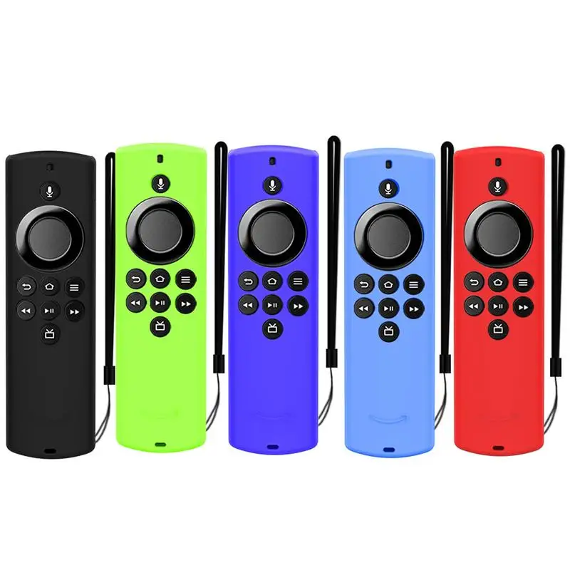 Remote Control Silicone Protective Case For Amazon Alexas Voice Remote Lite/Fire TV Stick Remote Controller Sleeve Case Cover