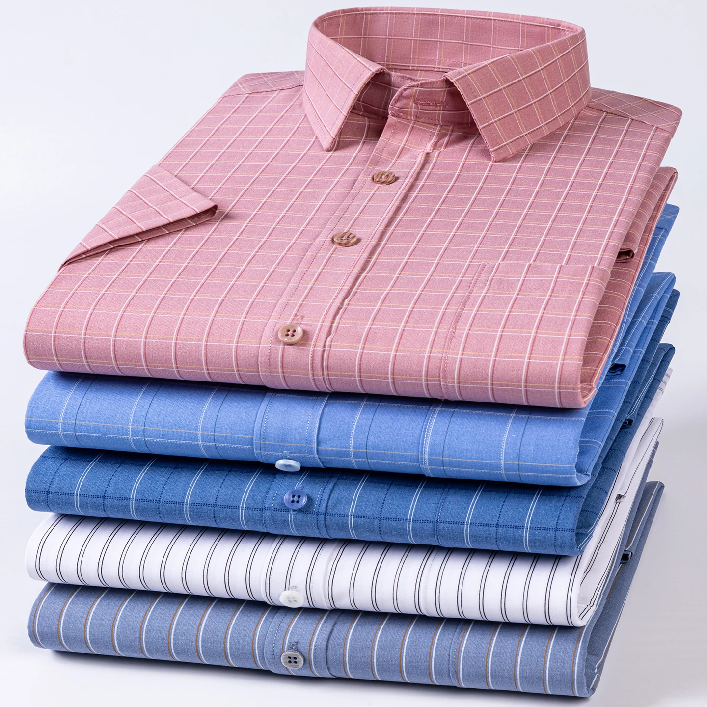 

Men's short-sleeved shirt - casual, high-quality men's clothing, daily fashion, elegant, versatile, comfortable, street style
