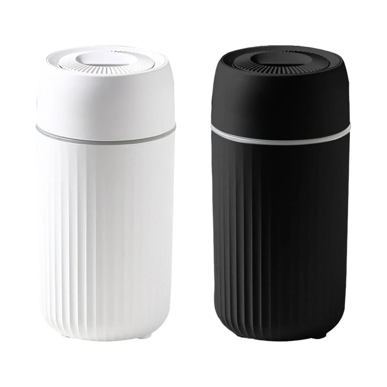 100ml Flame Essential Oil Diffuser Air Humidifier Personal Humidifier Quiet with 7 Colors Light for Daily Use