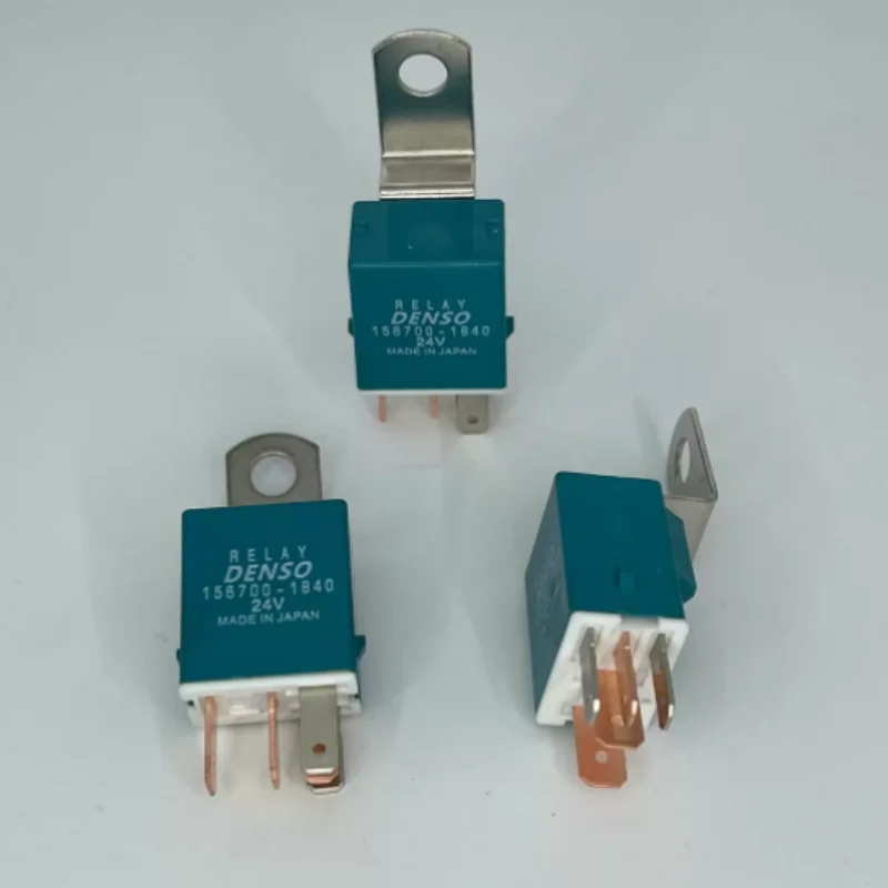 156700-1840 Brand new original genuine excavator, shovel, wiper, air conditioning, oil pump, headlight relay 24V 5-pin
