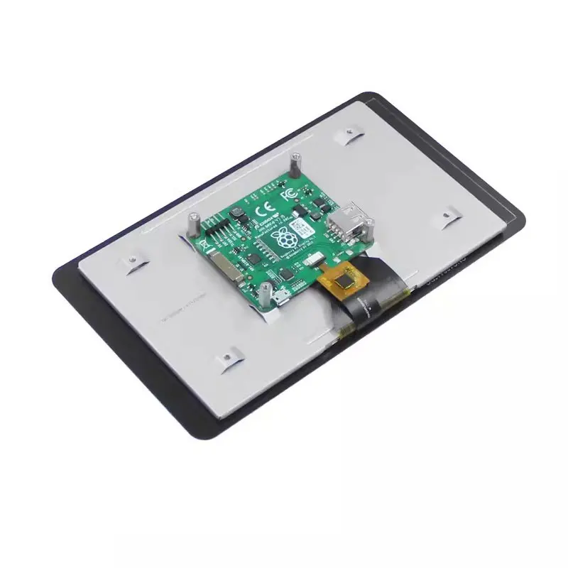 Imagem -04 - Monitor de Toque Capacitivo Raspberry pi Oficial Touch Screen 10 Pontos Raspberry pi 4b 3b Mais 3a Zero