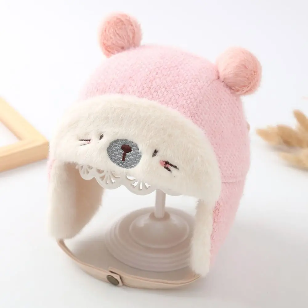 

Fashion Thickned Baby Ear Protection Caps Cold-proof Soft Earmuffs Hat Windproof Warm Hat Winter