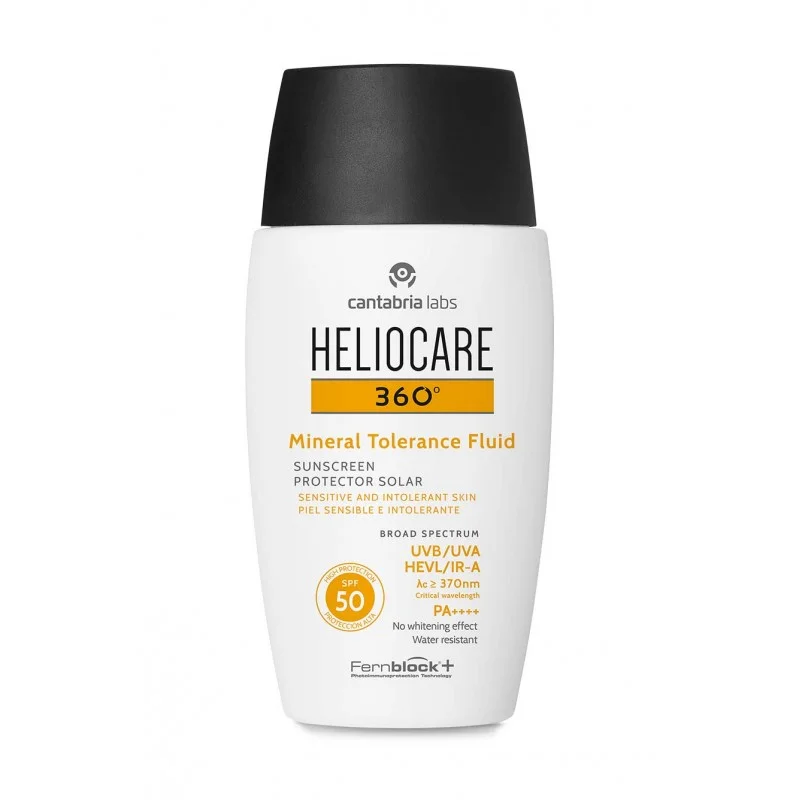 

Heliocore - 360 ° Жидкость Mineral Tolerance Fluid SPF 50+ (50 мл)