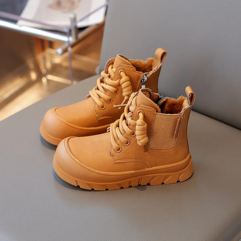 Marca Gril Boot2025Autunno/Inverno Nuovo Gril Scarpa Medio Grande Ragazzo Stivale Versatile Scarpe per bambini Designer Donna Stivaletti Botas Para Niña