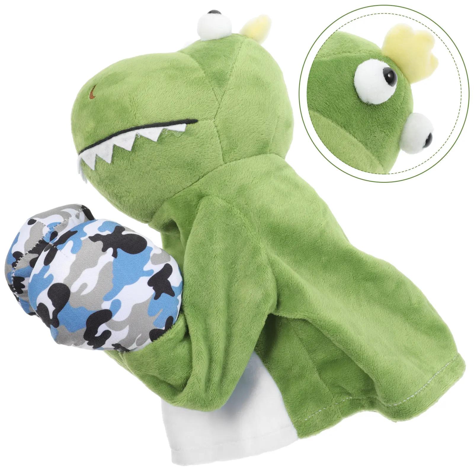 

Boxing Animal Hand Puppet Interactive Sound Effect Stuffed Puppet for Parent Child Play Early Education Role Play Creative