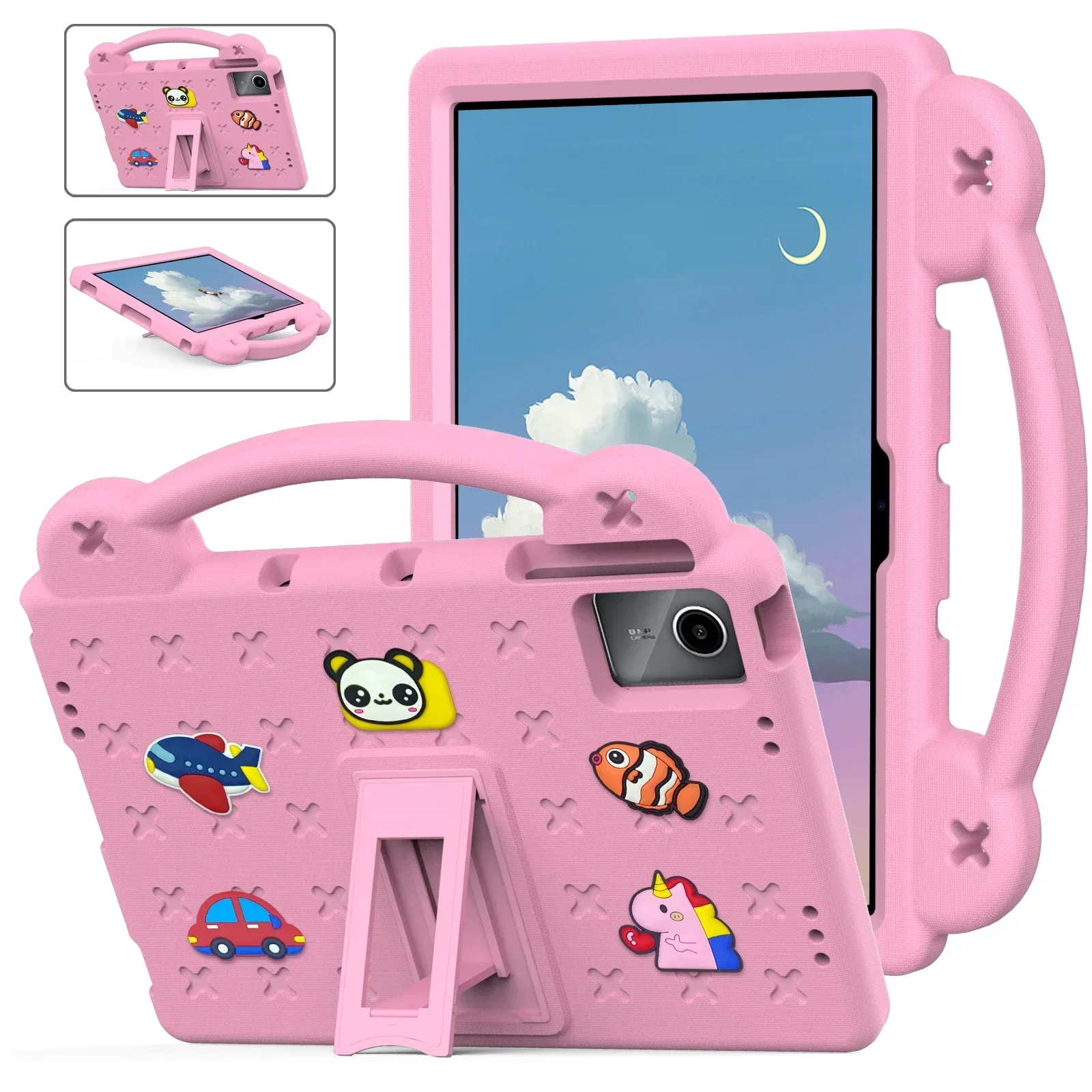 

Kids Safe EVA Bear Case For Xiaomi Redmi Pad SE 11 Inch 2023 Handheld Shockproof Tablet Cover For Redmi Pad SE 11" 2023 #R