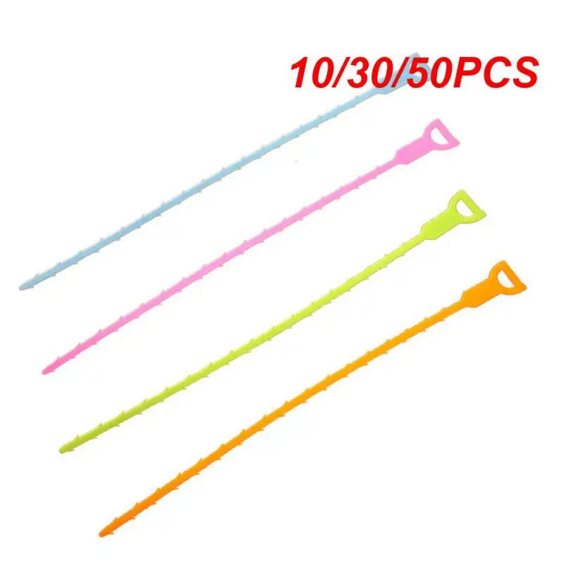 10/30/50PCS Drain Cleaner Efficient Strong Drain Cleaner Multipurpose Highest Rated Best Seller Unclog Pipes Effortlessly